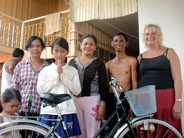 5 AMFW Bikes Given to Rural Phnom Penh Students