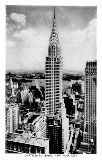 Chrysler building built 1930