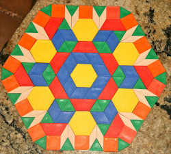 pattern blocks shapes block shape still traditional oldie goodie creating included daughter likes she