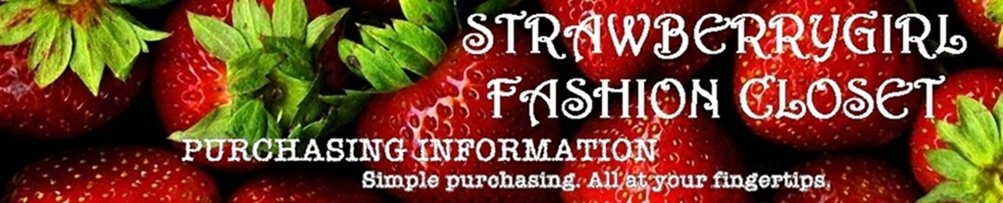 STRAWBERRYGIRL FASHION CLOSET