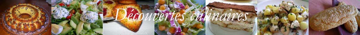 découvertes culinaires
