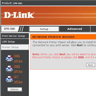 dpr 1061 print server
