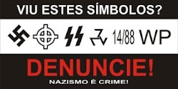 NAZISMO É CRIME!