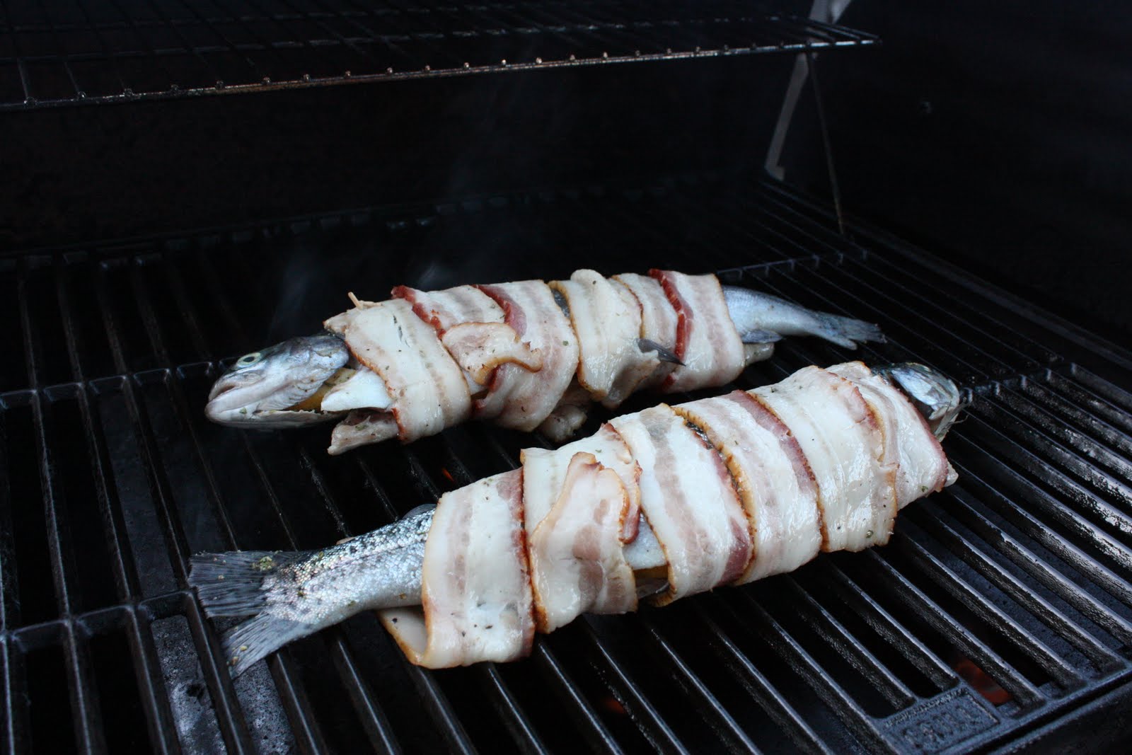 ike's bites BaconWrapped Trout