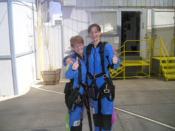 Me and Mom Parachuting