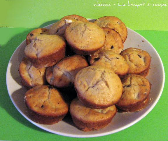 Muffins pere e cioccolato aromatizzati alla cannella