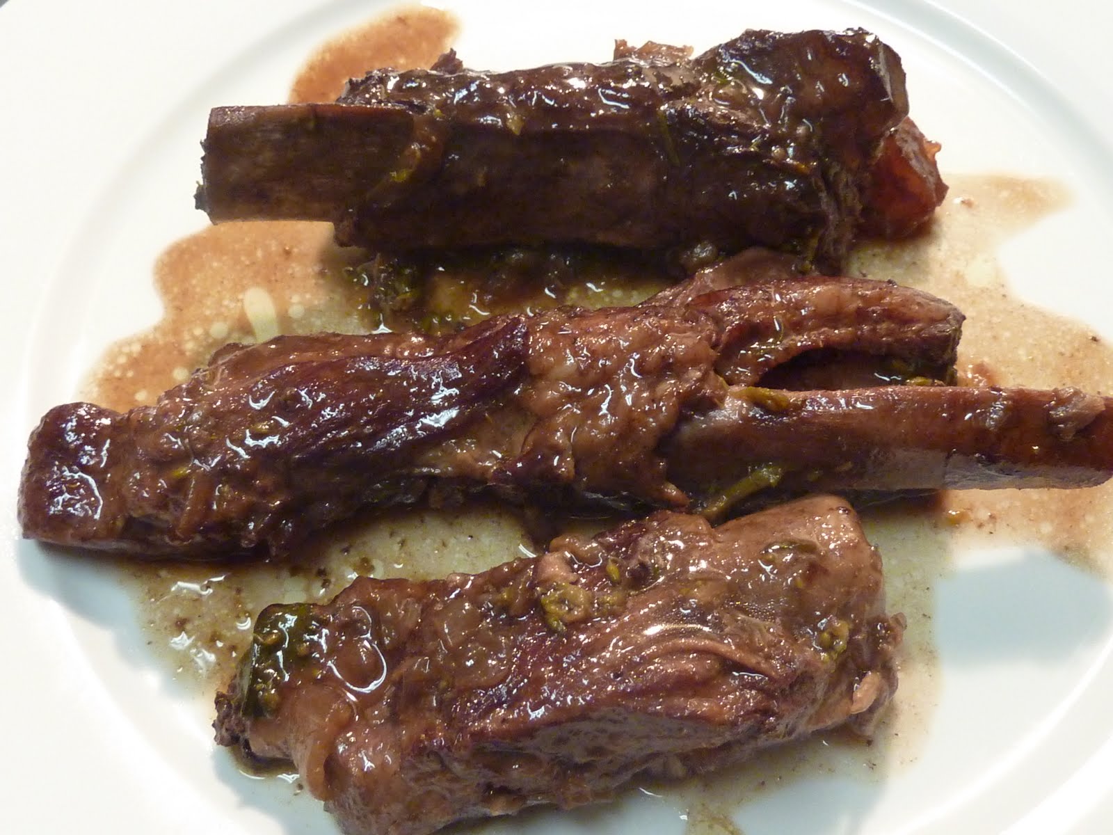 Scarpetta Friends!: Costolette di maiale brasate - Braised pork Ribs