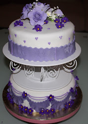 tier purple cake cakes lily idea cupcakes cool ada gemerkt