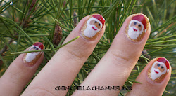 santa christmas nail claus nails