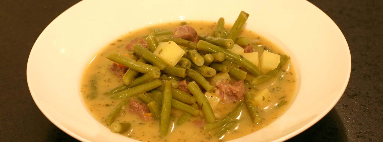 Burani - Grüne Bohnen Suppe Albanisch