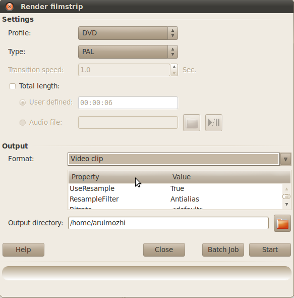 Ubuntu Explore Ubuntu How to create slideshow using PhotoFilmnStrip