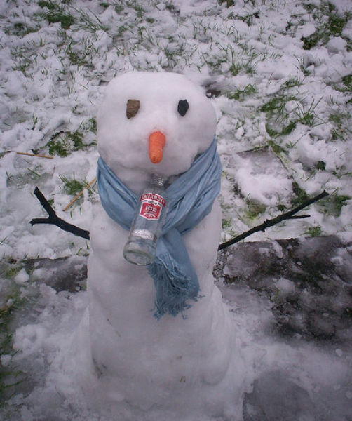 Amazing Drunk Snowmen&rsquo;s Photos | LOL PICTURE GALLERY