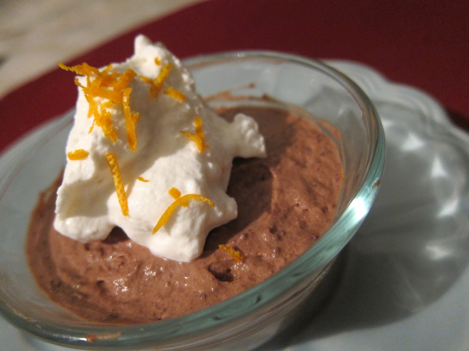 Migrant Kitchen: Chocolate Mousse with Orange-Zested Whipped Cream