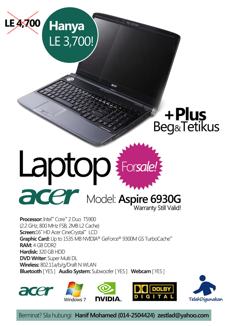 Iklan Laptop Acer