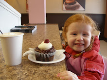 To the cocoa bean for some hot chocolate and a cupcake