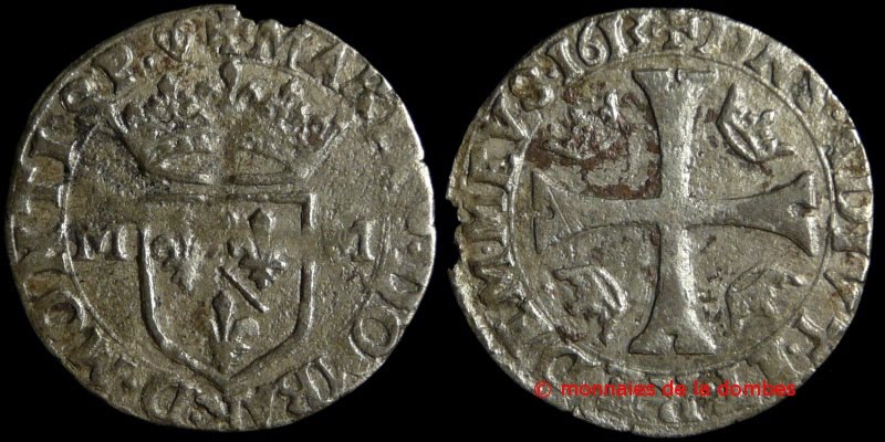 MONNAIES DE LA DOMBES Marie de Montpensier (16081627)