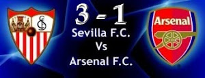 Sevilla FC  y Arsenal .Un gran triunfo en Champions que no olvidamos