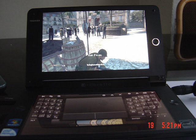 Toshiba Libretto W100 Dual Screen Tablet PC