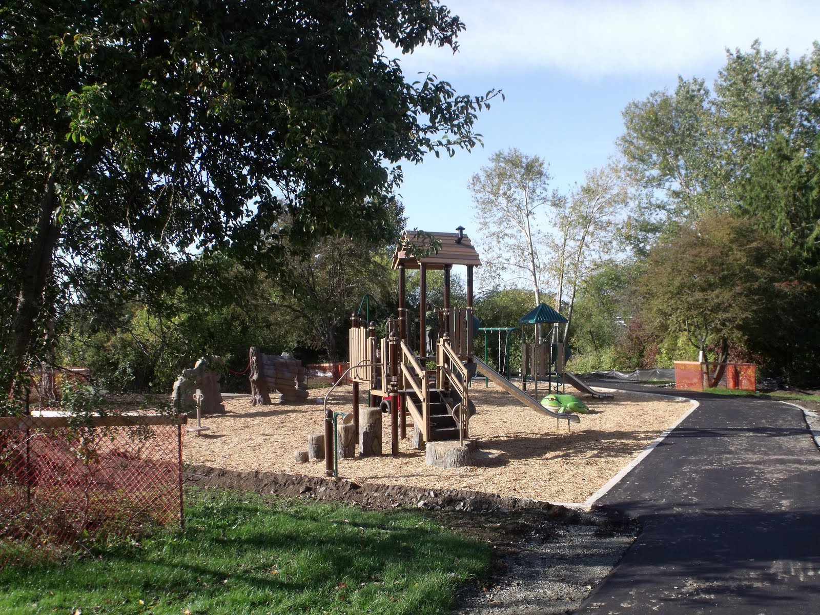 swings and roundabouts- Victoria: Browning Park Playground- Saanich