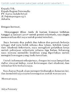 Contoh Membuat Surat Elektronik Contoh Surat