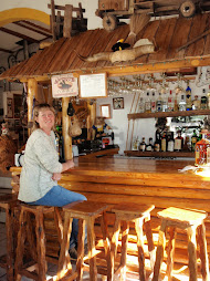 The bar at the Dude Ranch