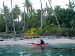 Peter on sunrise kayak trip