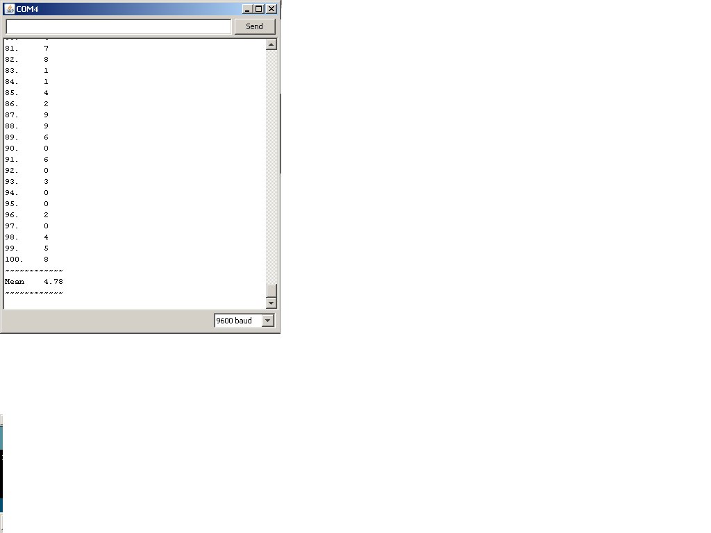 JaneMareesTek Task 36 Generate 100 Random Numbers 0 9 Calculate 