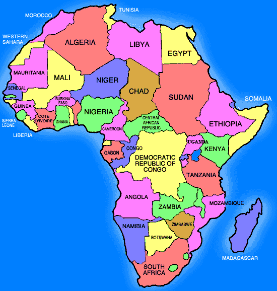 7th Grade Super Stars Ss7g1 Geography Of Africa