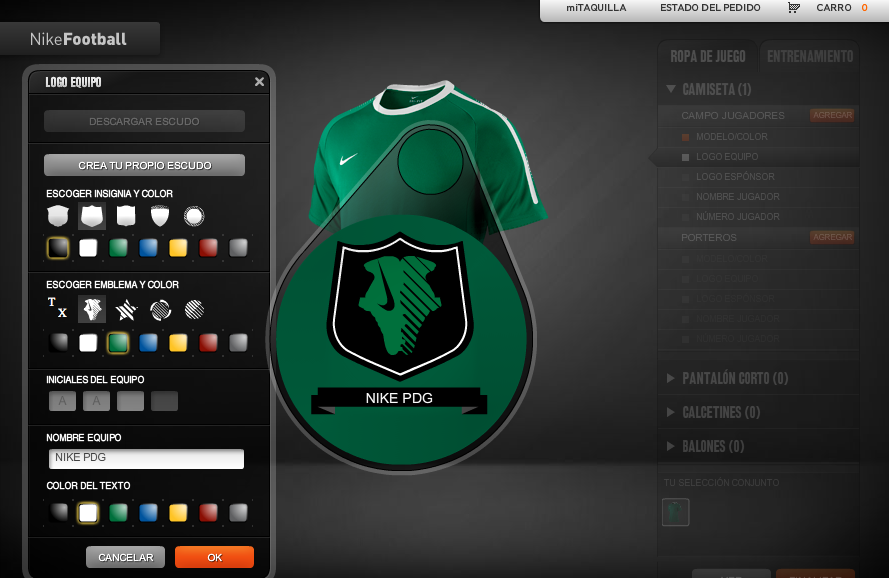 Nike Passeig de Gracia Nike Kit Builder