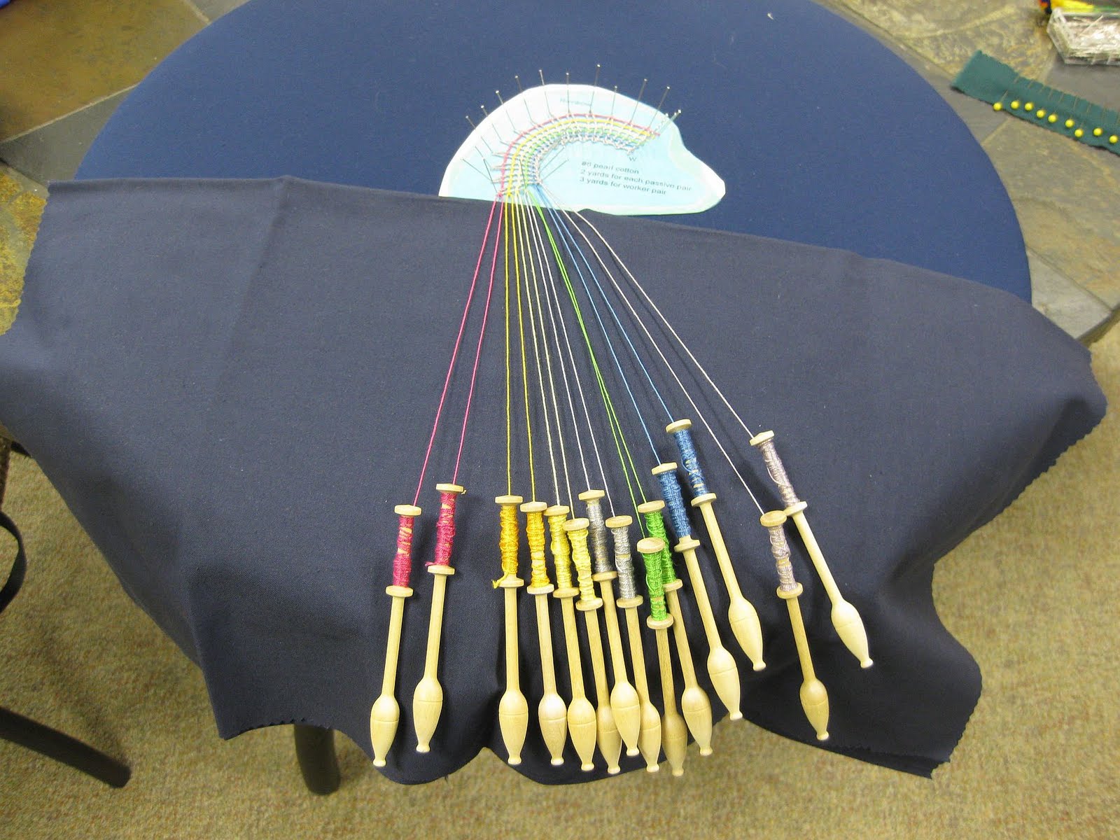 Have Ewe Any Wool? Bobbin Lace!