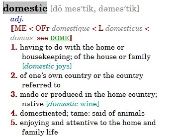 Blogslot: When #39 Domestic #39 Doesn #39 t Mean Domestic