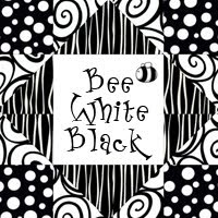 Bee White Black Quilting Bee