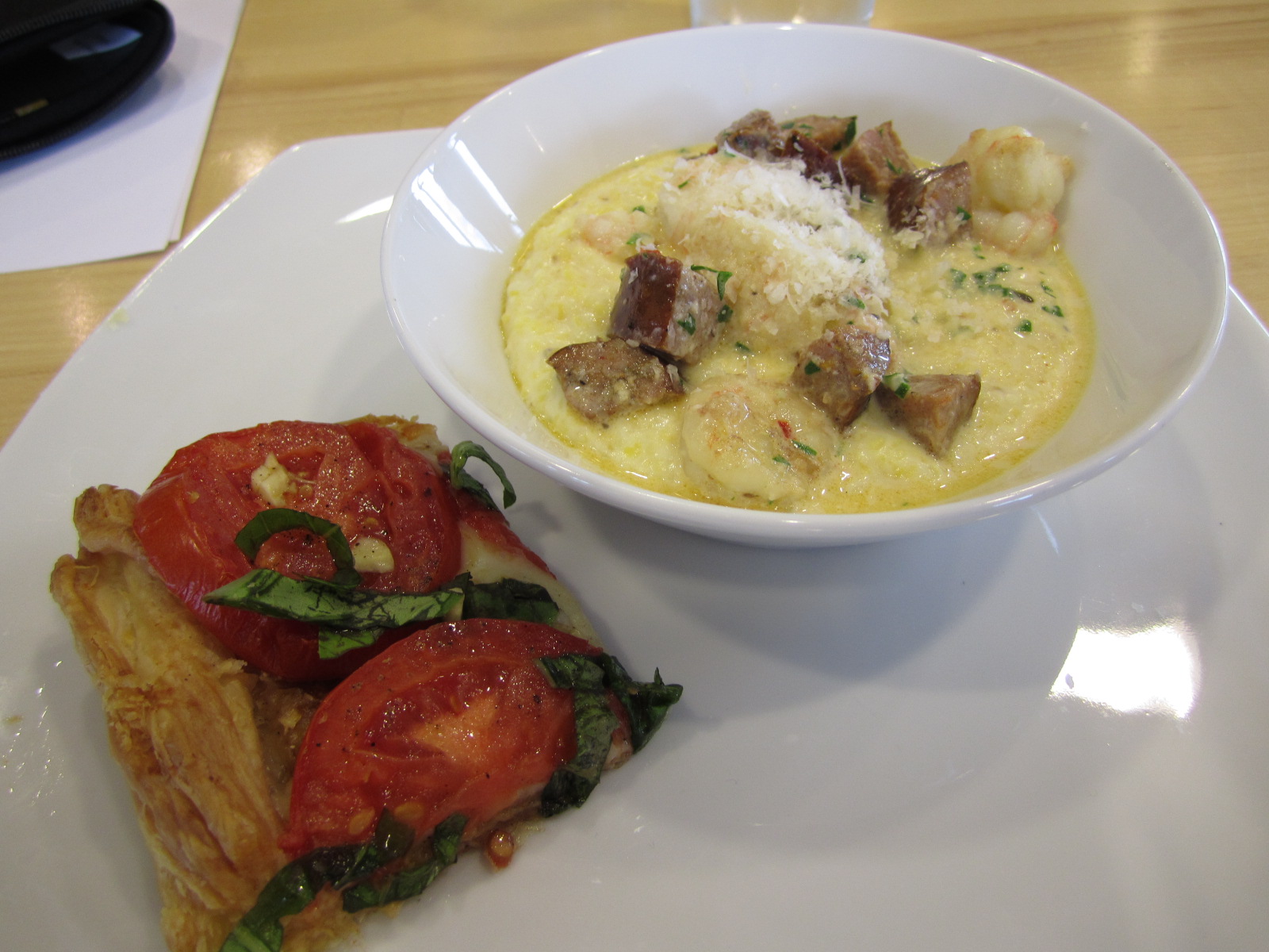 Gone Walkabout 2 Salud! at Whole Foods Shrimp and Grits 'Express Lunch'