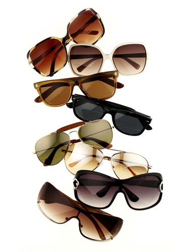 Shades to Fit Your Face ~ Fashion, Makeup,Magazine Scan,Celebrities