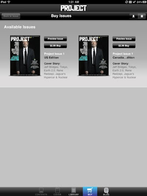 Project iPad Magazaine