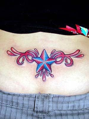 tattoo on lower back for girls. lower back tattoos for girls