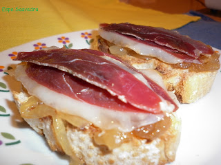  TOSTA DE JAMON DE PATO 