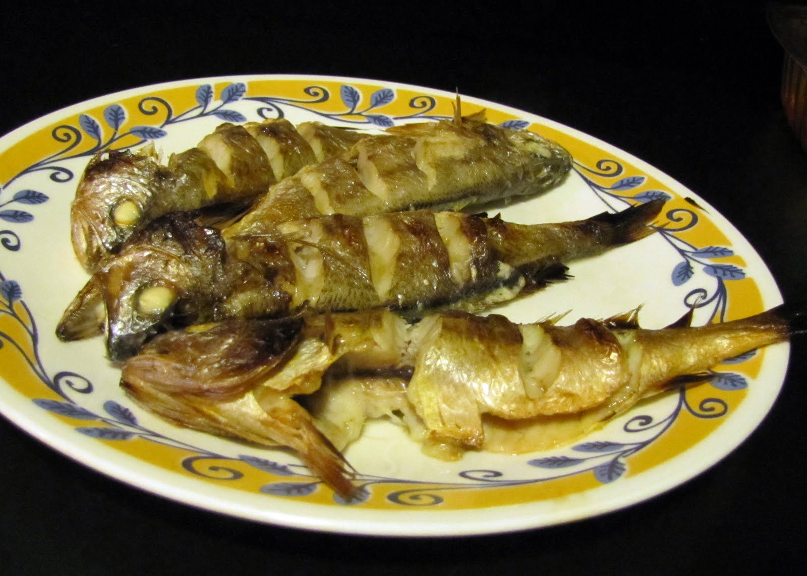 Smells Like Food in Here Broiled Yellow Corvina