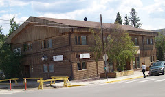 One of many log buildings in Whitehorse, Yukon