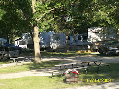 Our RV park at Faribault, MN