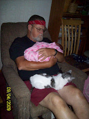 Grandpa, DJ and kitty Sylvia