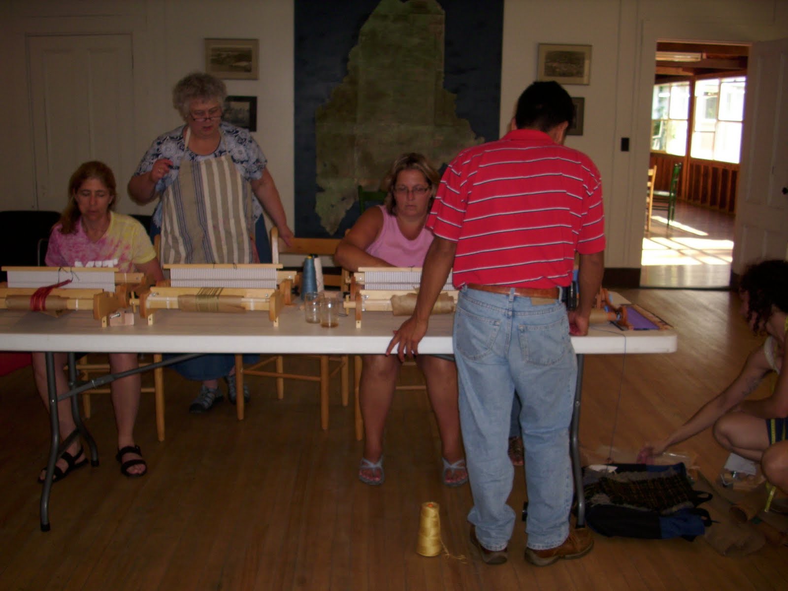 Knitting Out Loud New England Fiber Arts Retreat at Medomak Camp, Maine