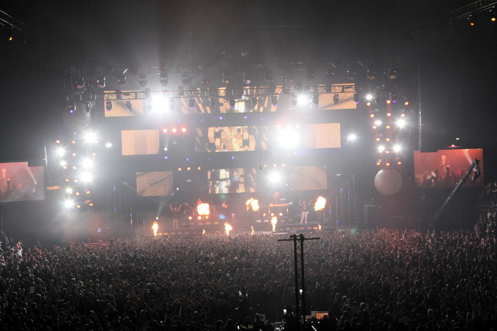 Группа Scooter: Фотографии группы Scooter с концерта Live in Hamburg 2010.