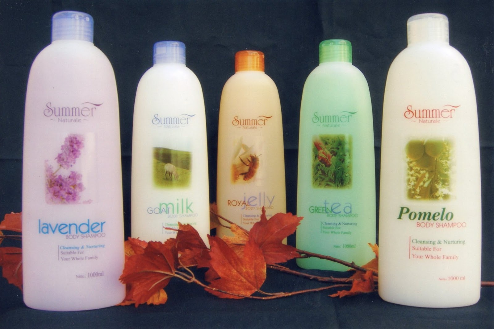 Summer Naturale Cosmetic Product Summer Naturale Body Shampoo 1000ml