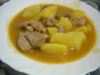  Estofado de pavo (olla programable) 
