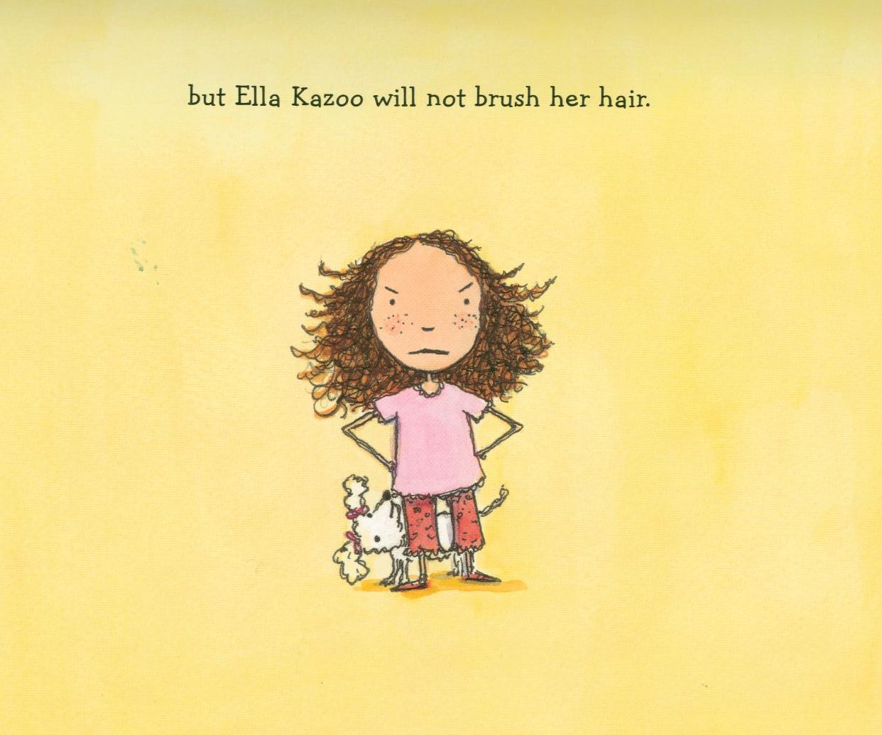 For Immediate Release Reviews Kids Ella Kazoo Will Not Brush Her Hair
