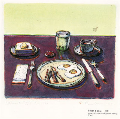 Wayne Thiebaud Bacon & Eggs