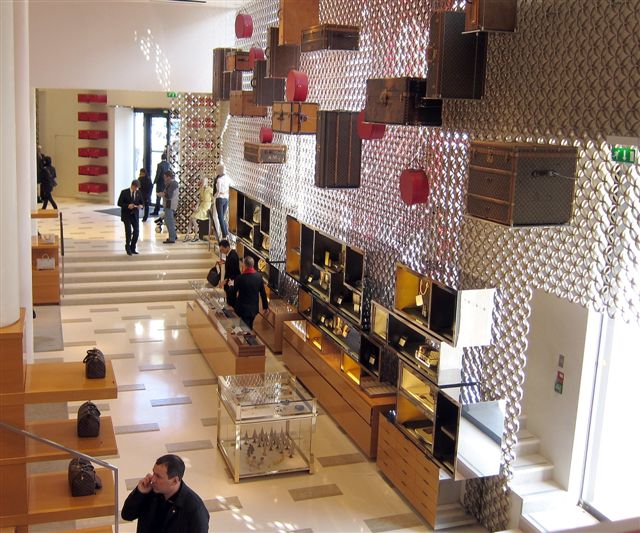 Louis Vuitton store on Champs-Elysees, Unfortunately, it wa…