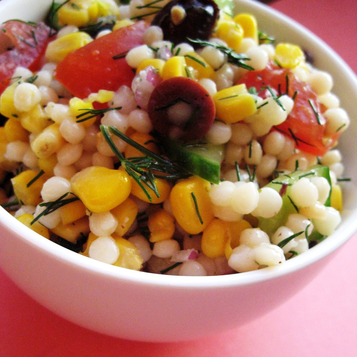 Mango & Tomato Israeli Cous Cous Salad