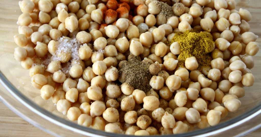 Mango & Tomato: Roasted Indian Chickpeas